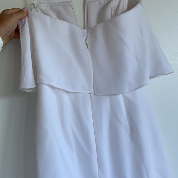 White cocktail dress - Picture 3 of 3